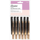 DIANE DUCK BILL CLIPS 3.5" 12 PK MIXED