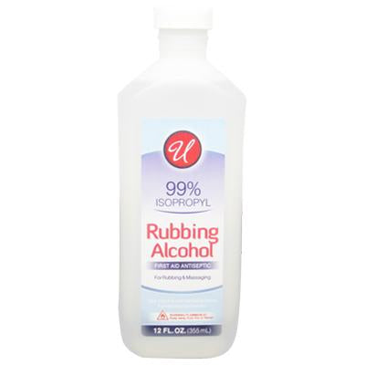 Universal 99% Isopropyl Rubbing Alcohol 12oz White (CS/24)