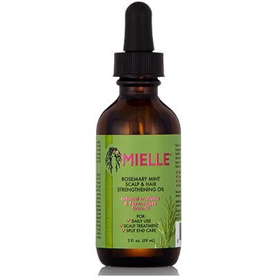 MIELLE ROSEMARY MINT SCALP & HAIR STRENGTHENING OIL (cs/12)