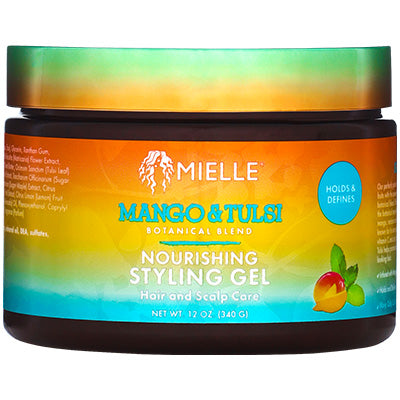 MIELLE MANGO & TULSI NOURISHING STYLING GEL 12oz (cs/6)