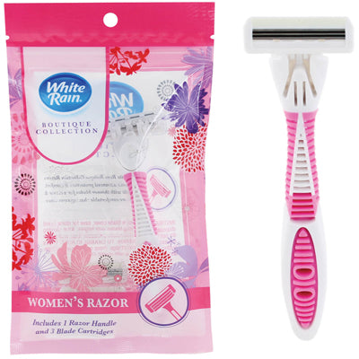 WHITE RAIN WOMEN'S RAZORS 3 BLADE (4 PACK)