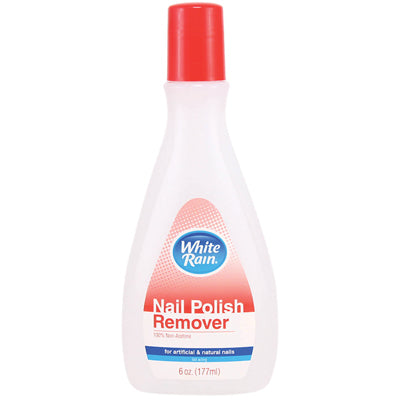 WHITE RAIN NAIL POLISH REMOVER 6oz NON-ACETONE (cs/12)