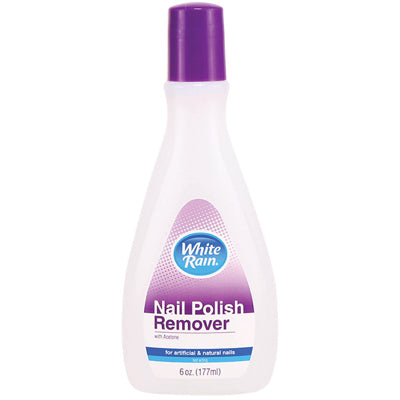 WHITE RAIN NAIL POLISH REMOVER 6oz REGULAR (cs/12)