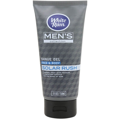 WHITE RAIN MEN'S SHAVE GEL 5oz (cs/12)