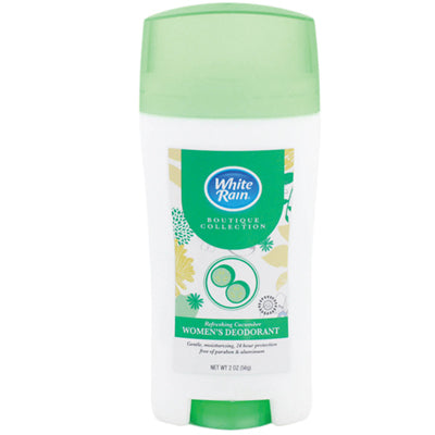 WHITE RAIN DEODORANT 2oz CUCUMBER (cs/12)