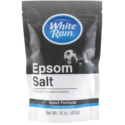 WHITE RAIN EPSOM SALT 16oz SPORT SOAK (cs/12)