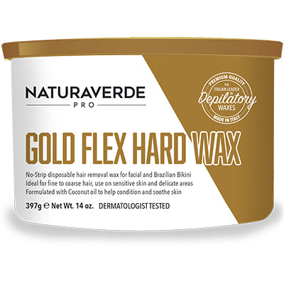 NATURAVERDE PRO WAX 14 oz GOLD FLEX HARD